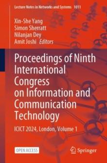 Proceedings of Ninth International Congress on Information and Communication Technology : ICICT 2024, London, Volume 1