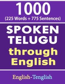 1000 Telugu Words & Sentences - Spoken Telugu Through English