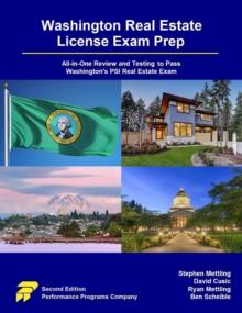 Washington Real Estate License Exam Prep: All-in-One Review and Testing to Pass Washington's PSI Real Estate Exam