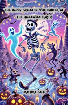 Happy Skeleton Who Danced at the Halloween Party : Halloween Series