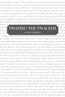 Praying the Psalter (FOR WOMEN)