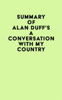 Summary of Alan Duff's A Conversation with my Country