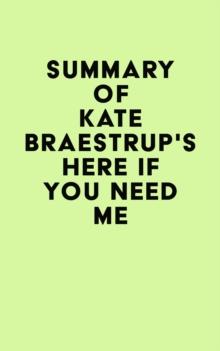 Summary of Kate Braestrup's Here If You Need Me