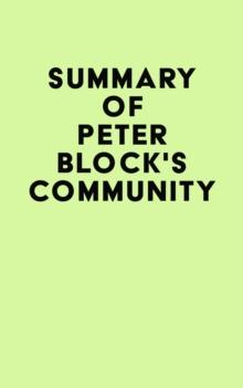 Summary of Peter Block's Community