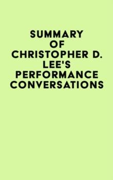 Summary of Christopher D. Lee's Performance Conversations