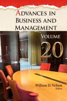 Advances in Business and Management. Volume 20