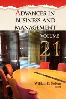 Advances in Business and Management. Volume 21