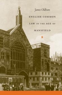 English Common Law in the Age of Mansfield