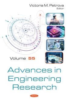 Advances in Engineering Research. Volume 55