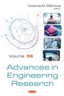 Advances in Engineering Research. Volume 56