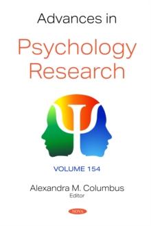 Advances in Psychology Research. Volume 154