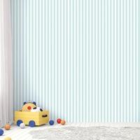 Tiny Tots 2 Regency Stripe Wallpaper Turquoise Galerie G78406