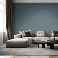 Venezia Texture Vinyl Wallpaper Blue Muriva M67301