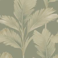 Kailani Leaf Wallpaper Sage Green Belgravia 59120