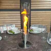 Bracken Outdoors Garden Lighting Vortex Bio-Ethanol Fire Lamp -  Medium