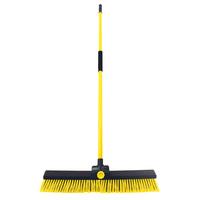 Bulldozer Yard Broom Sweeper Heavy Duty Industrial With Handle