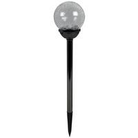 Solar RGBWW LED Spike Light - Black