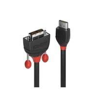 Lindy 3m HDMI to DVI Cable, Black Line