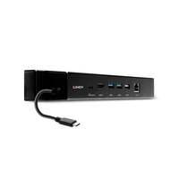 Lindy USB 3.2 Gen 2 Type C Docking Station Wired USB 3.2 Gen 1 (3.1 Gen 1) Type-C 100 W 1.4/2.2 1000 Mbit/s Black