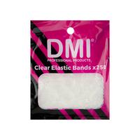 DMI Elastic Bands Clear 250pk