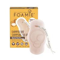 Foamie Shampoo Bar - For Dry / Frizzy Hair With Argan Oil 80g