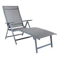 Adjustable Textilene Sun Lounger