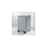 Metroplan MM100 Coloured mobile multi-media cabinet - Grey