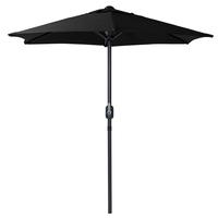 2m Patio Market Garden Parasol Umbrella Crank Function 4 Colours