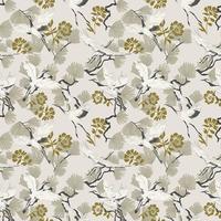 Demoiselle Tropical Printed Wallpaper