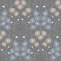 Ekbacka Bellis Floral Wallpaper Grey Galerie 14016