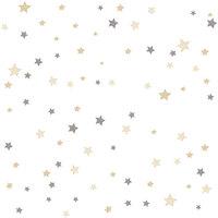 Little Explorers 2 Wallpaper Stars Silver Grey Galerie 14826