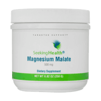 Magnesium Malate Powder &pipe; 500mg &pipe; 250g &pipe; Seeking Health