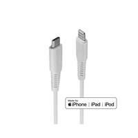 Lindy 3m USB Type C to Lightning Cable White