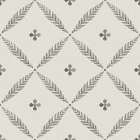 Blomstermala Leaf Trellis Wallpaper Black White Monochrome Galerie 51021