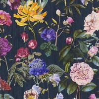 Jette Flowers Wallpaper Navy AS Creation AS373364