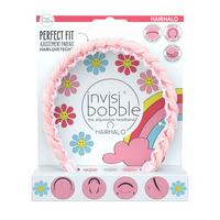 Invisibobble Retro Dreaming Collection - Hair Halo Eat, Pink And Be Merry