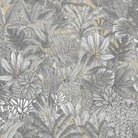 Lush Forest Wallpaper Gold Muriva 205503