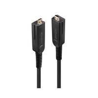 Lindy 30m Fibre Optic Hybrid Micro-HDMI 18G Cable with Detachable HDMI