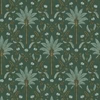 Palm Trellis Wallpaper Teal / Green Holden 13750