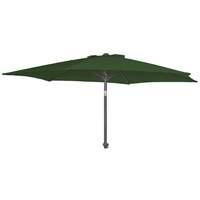 Alexander Rose 2.7m Round Aluminium Tilting Parasol - Green