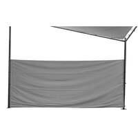 LG Outdoor Rodin 3.5m Sail Shade Privacy Screens - Grey