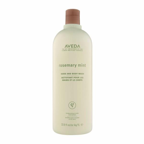 Aveda Rosemary Mint Hand and Body Wash Gentle but Invigorating and Energising Cleanser. - 1 Litre