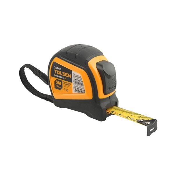 Tolsen Tape Measure 5M x 19mm ABS Metric (Industrial)