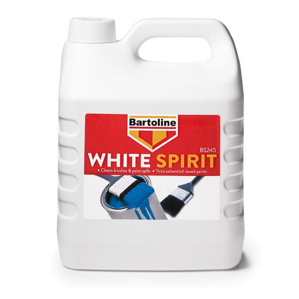 Bartoline White Spirit BS245, 4 Litre Bottle