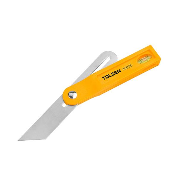 Tolsen Sliding Bevel 200mm Plastic Handle (Inc Spirit Level.) (Industrial)