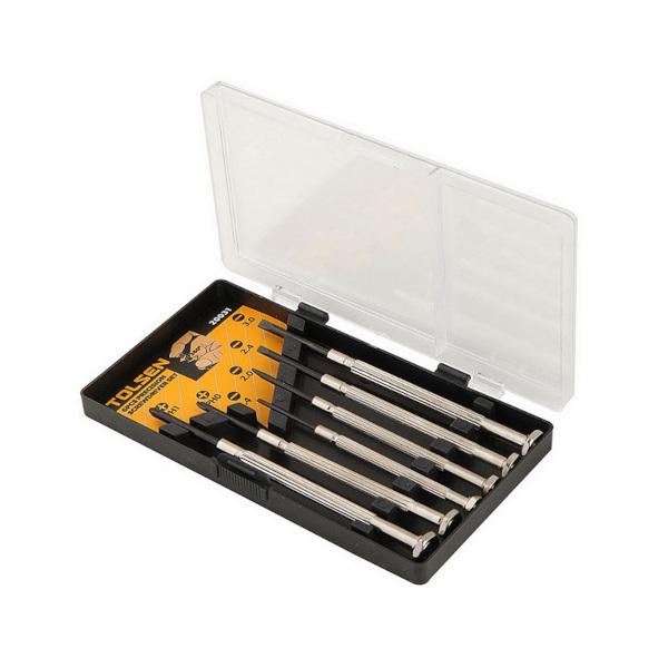 Tolsen Screwdriver Set Precision 6-Piece