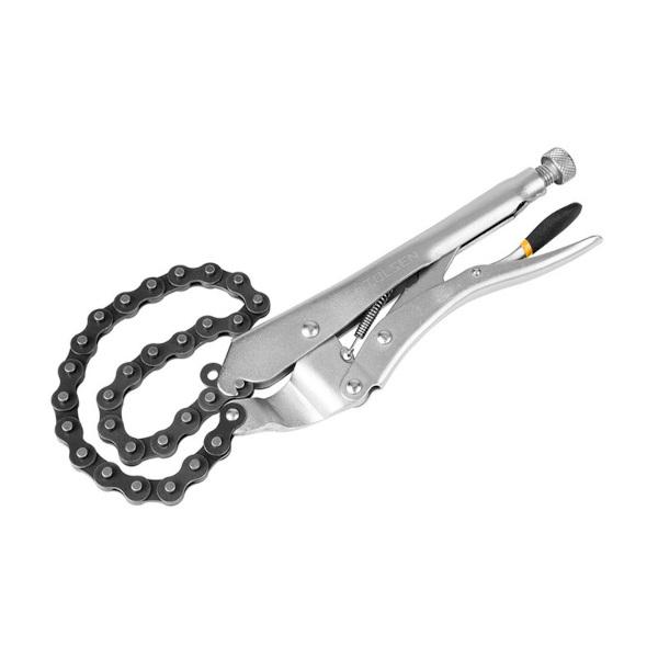 Tolsen Chain Clamp Locking Pliers 250mm (Industrial)