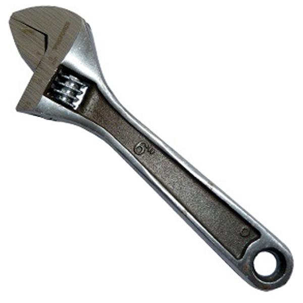 Toolpak 150mm Adjustable Wrench, Maximum Jaw Opening 20mm