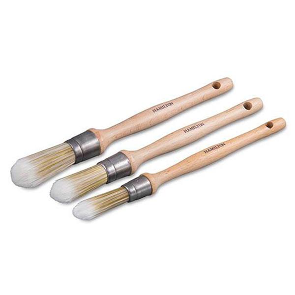 Hamilton Prestige Synthetic Sash Brush, 3 Pieces (15mm, 18mm, 21mm)