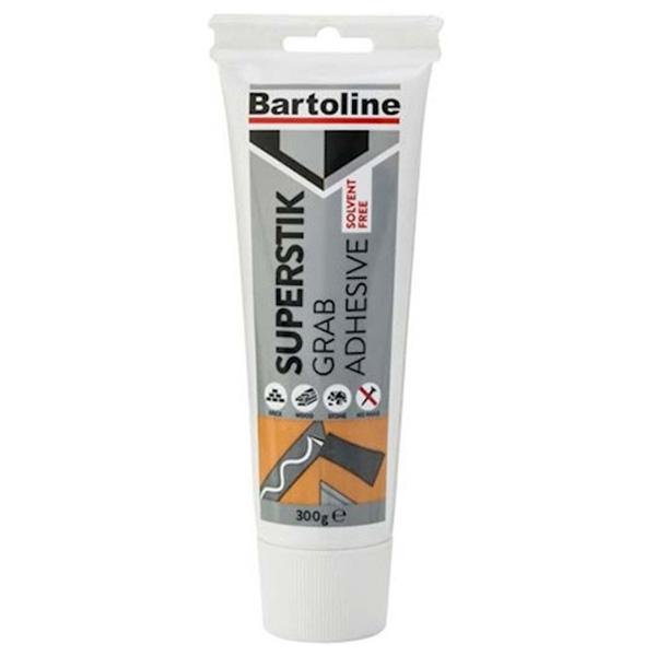 Bartoline Superstik Solvent Free Grab Adhesive 300g Tube